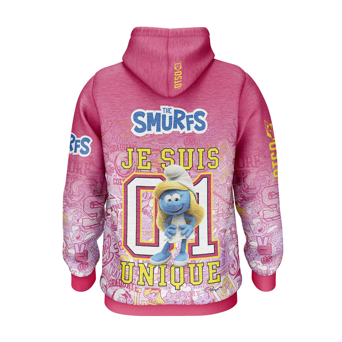 OTSO Hoodie - Smurfs Hugs – Produktansicht 2