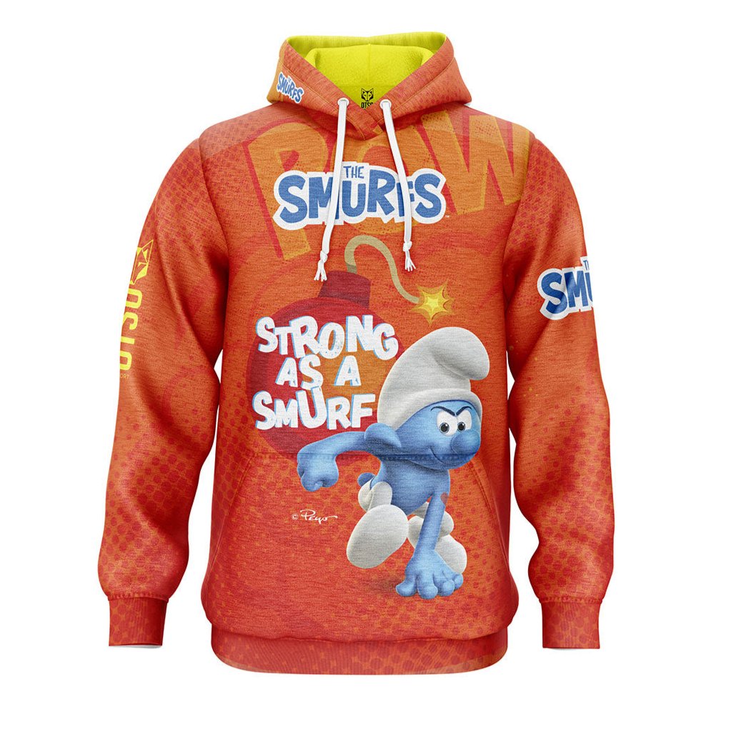 OTSO Hoodie - Smurfs Strong – Produktansicht