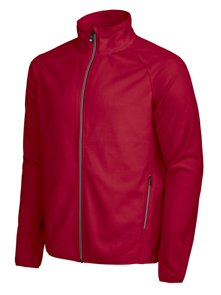 Melton Full Zip von D.A.D – Rot