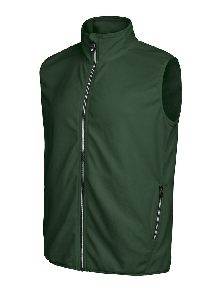 Melton Vest von D.A.D – Dunkelgrün