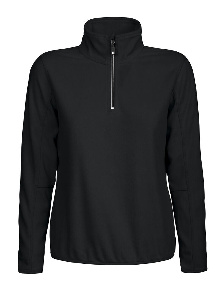 Melton Half Zip Ladies von D.A.D – Schwarz
