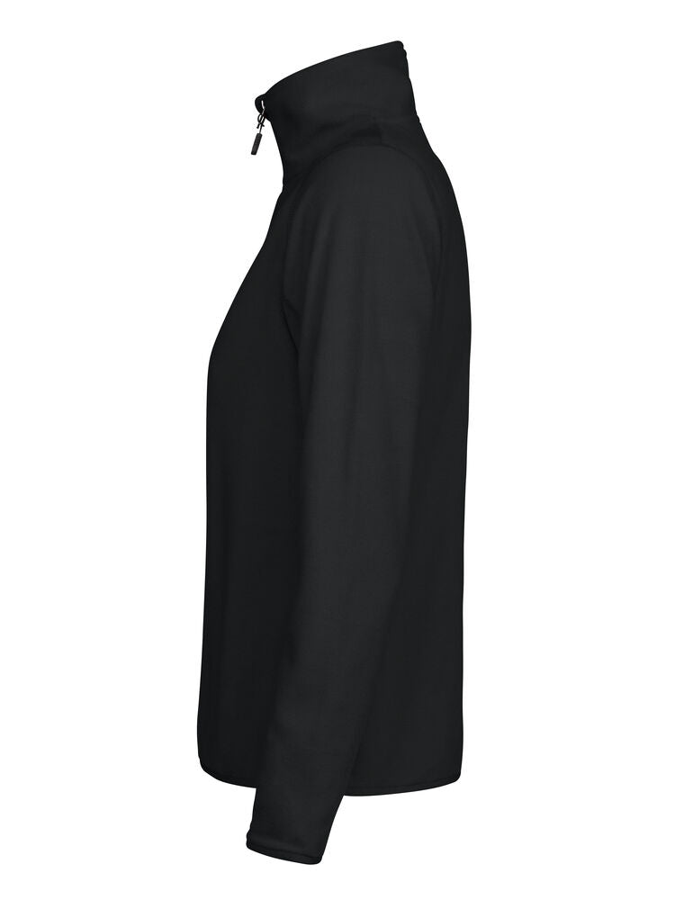 Melton Half Zip Ladies von D.A.D – Schwarz