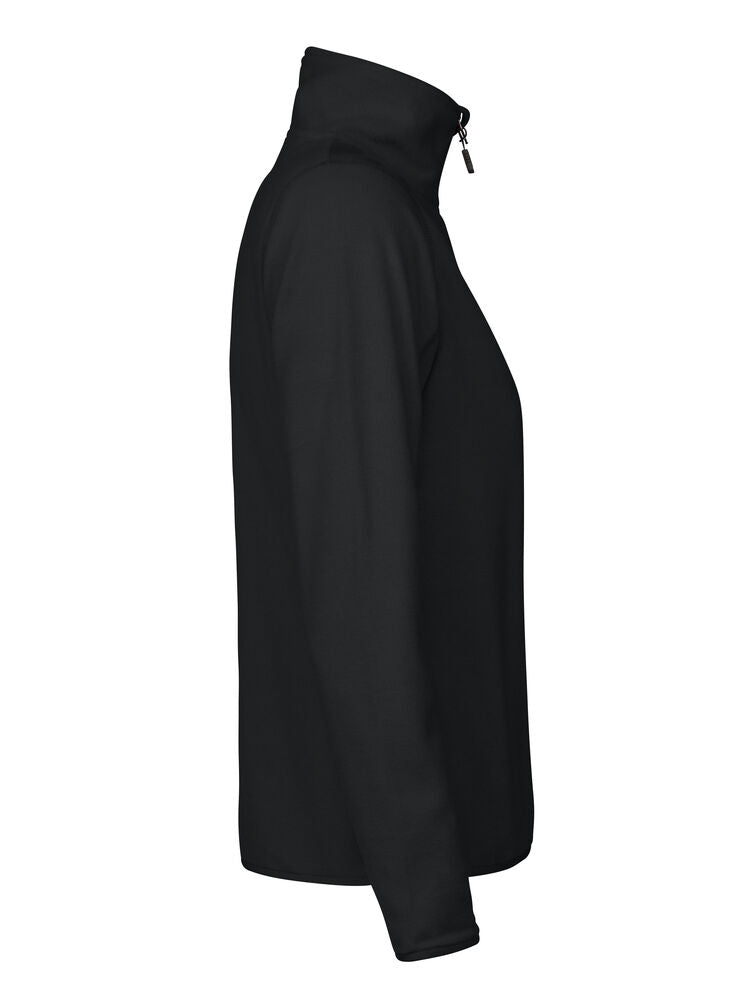 Melton Half Zip Ladies von D.A.D – Schwarz