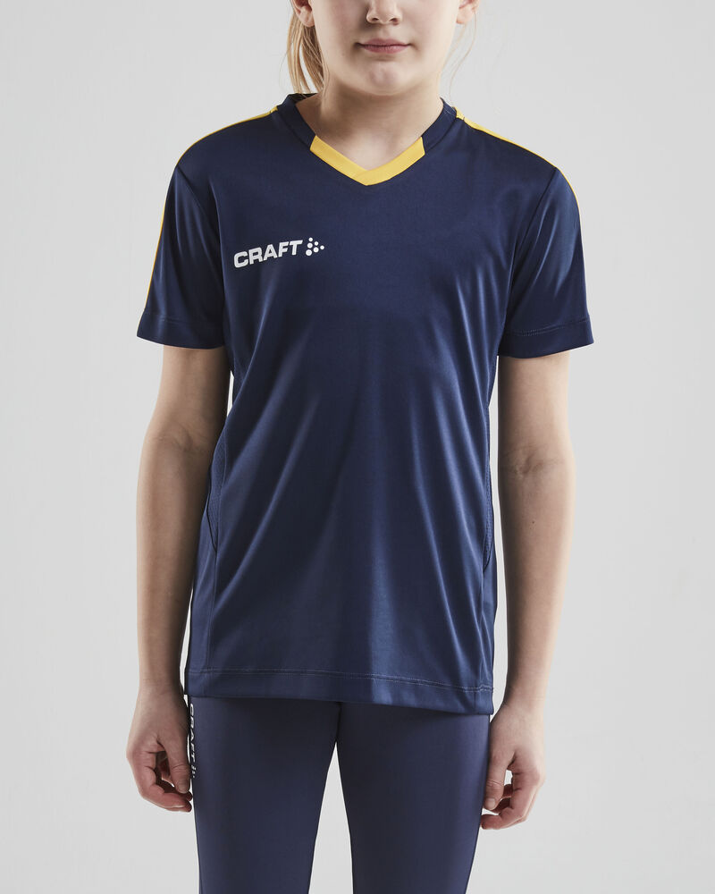 Progress Jersey Contrast Jr von Craft – Royal Blue