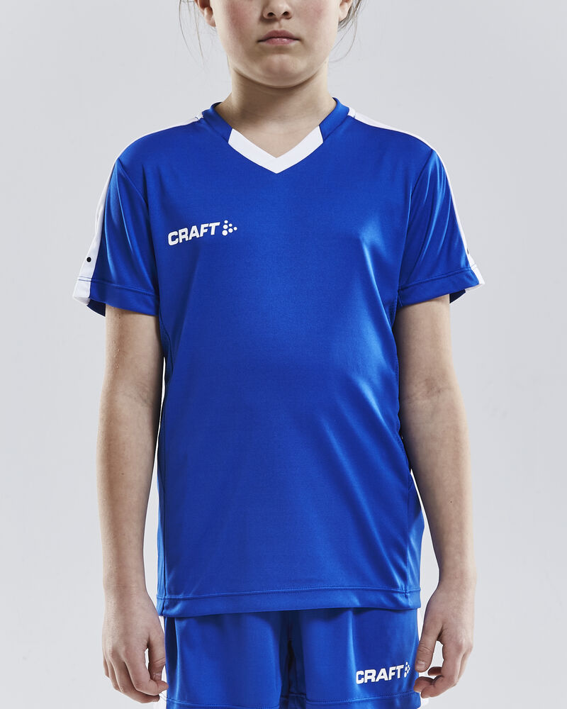Progress Jersey Contrast Jr von Craft – Royal Blue