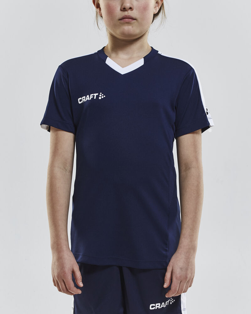 Progress Jersey Contrast Jr von Craft – Royal Blue