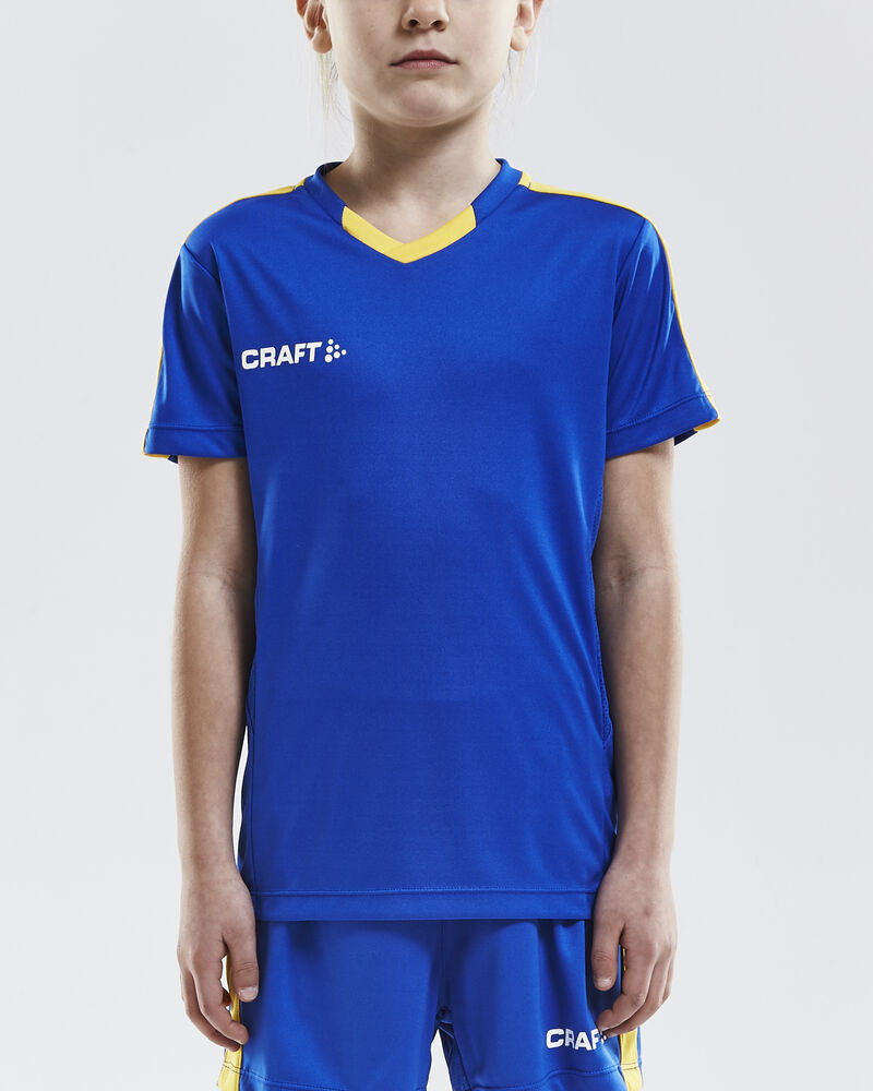 Progress Jersey Contrast Jr von Craft – Royal Blue