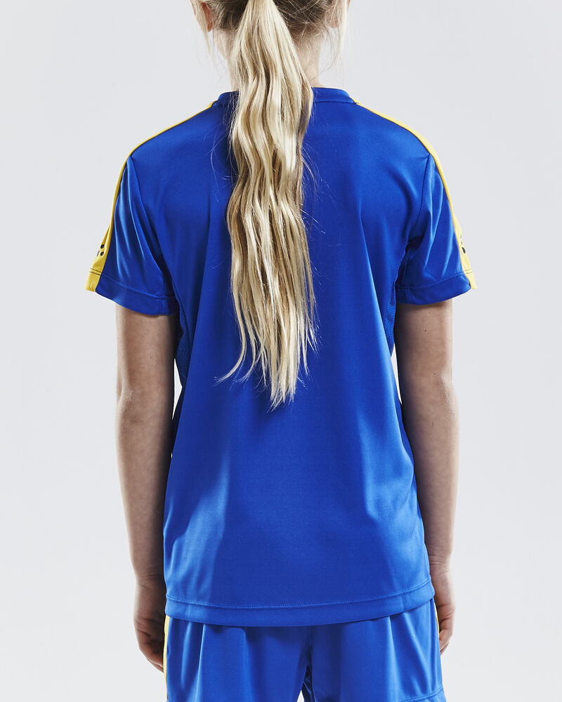 Progress Jersey Contrast Jr von Craft – Royal Blue