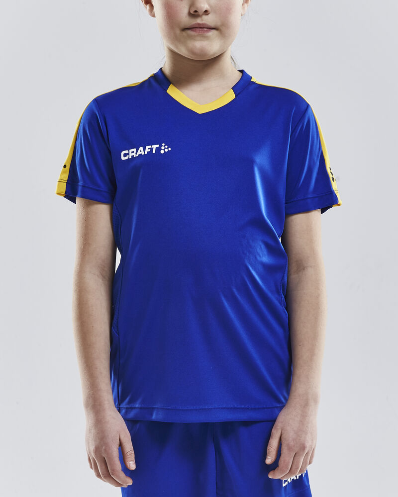 Progress Jersey Contrast Jr von Craft – Royal Blue