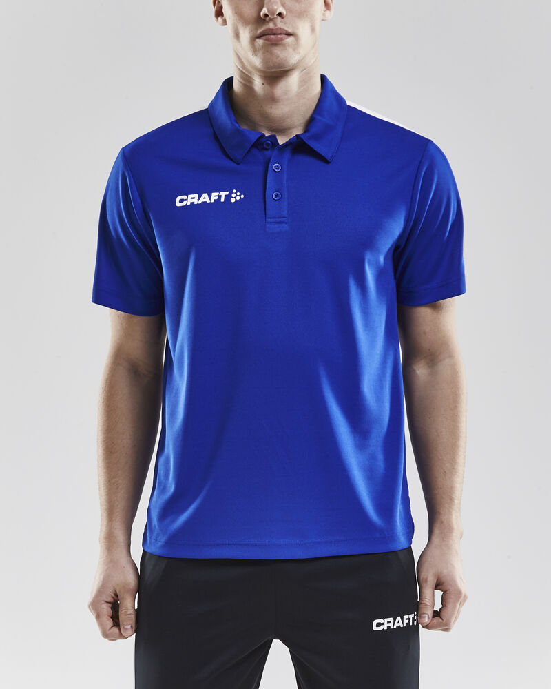 Progress Polo Pique M von Craft – Royal Blue
