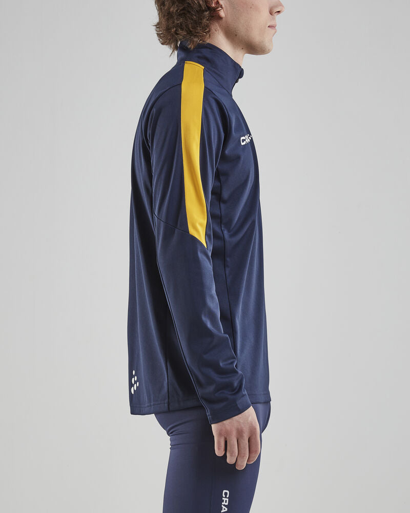 Progress Halfzip Ls Tee M von Craft – Royal Blue