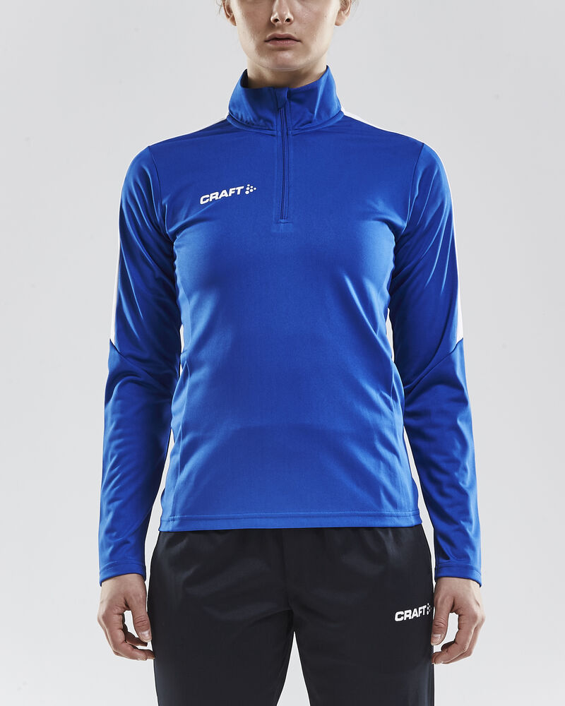 Progress Halfzip Ls Tee W