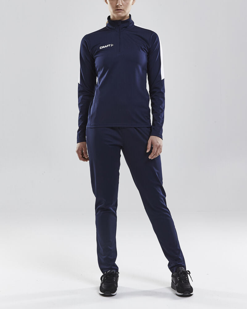 Progress Halfzip Ls Tee W von Craft – Royal Blue