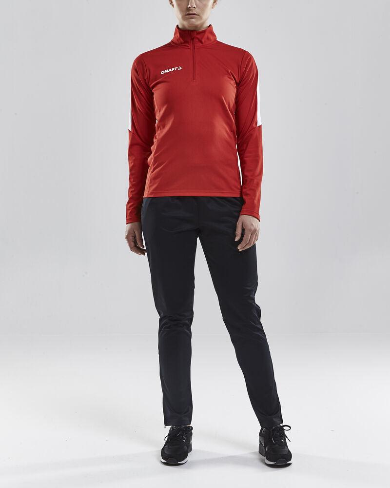 Progress Halfzip Ls Tee W
