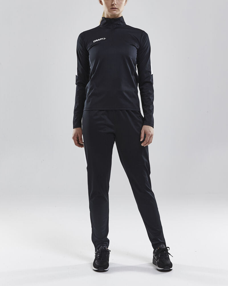 Progress Halfzip Ls Tee W von Craft – Royal Blue
