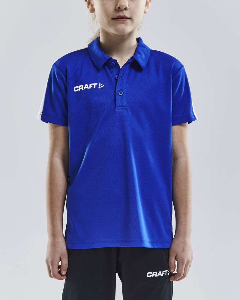 Progress Polo Pique JR von Craft – Royal Blue