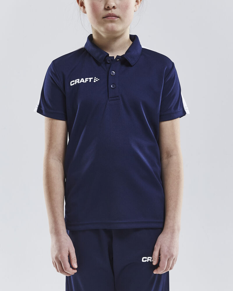 Progress Polo Pique JR von Craft – Royal Blue