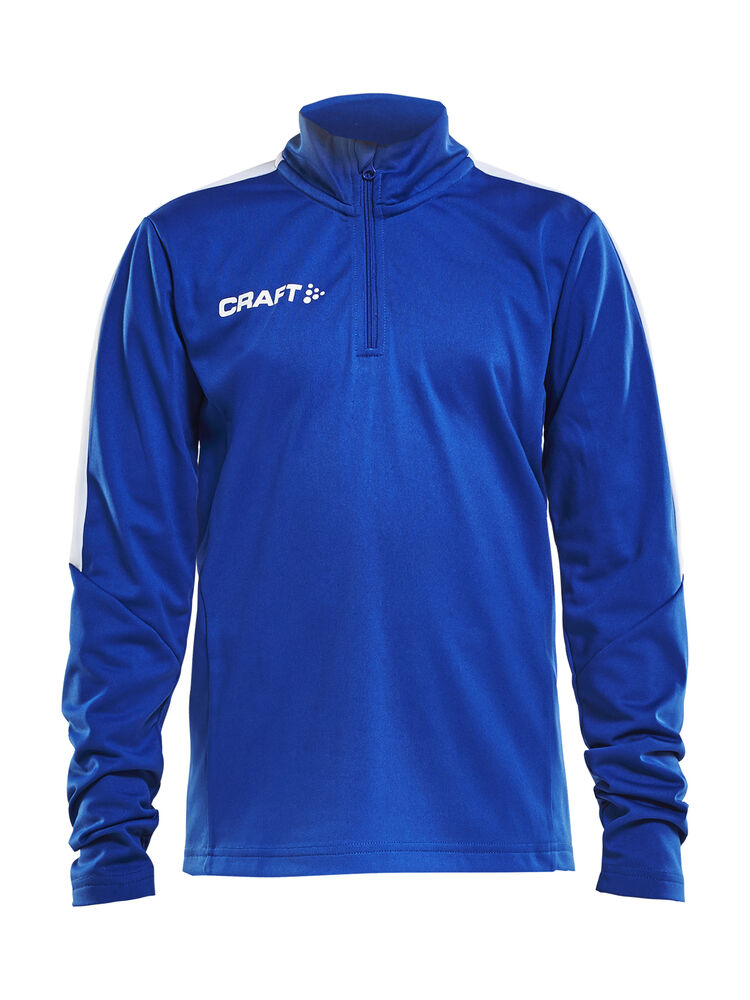 Progress Halfzip Ls Tee Jr von Craft – Royal Blue