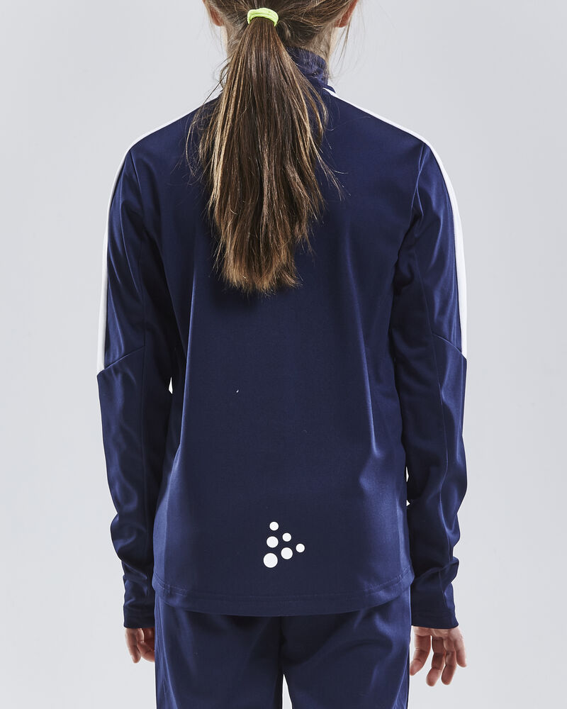 Progress Halfzip Ls Tee Jr von Craft – Royal Blue