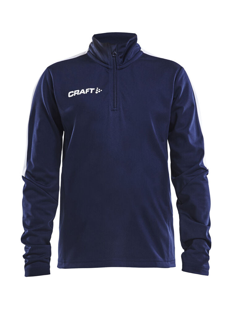 Progress Halfzip Ls Tee Jr von Craft – Royal Blue