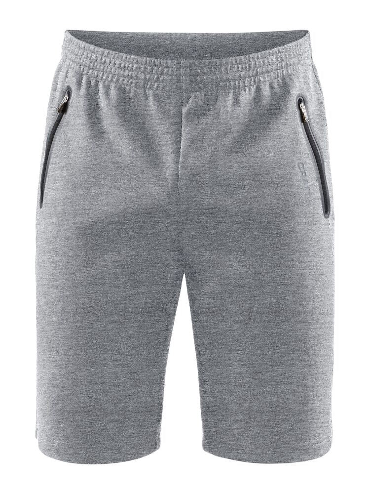 Emotion Sweatshorts M von Craft – Grey Melange