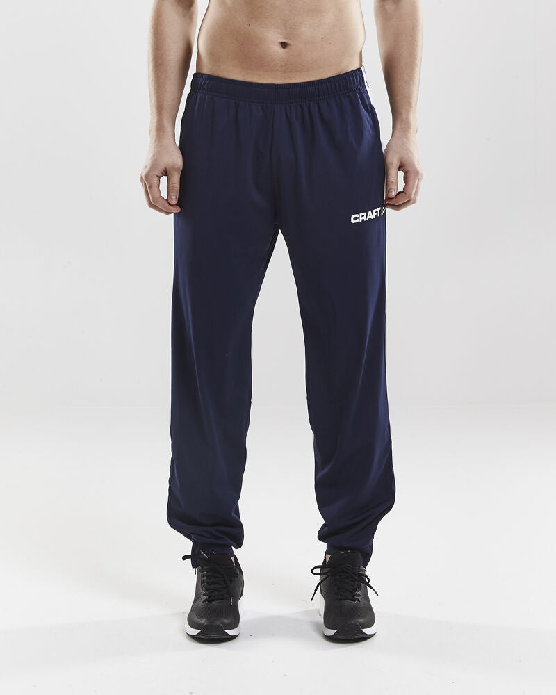 Progress Pant Straight M von Craft – Navy/White