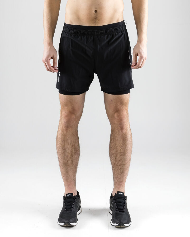 Essential 2-in-1 Shorts M von Craft – Black
