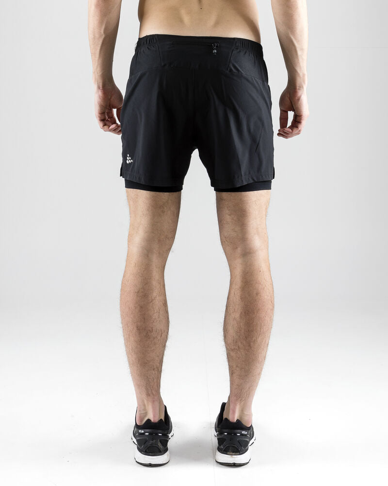 Essential 2-in-1 Shorts M von Craft – Black