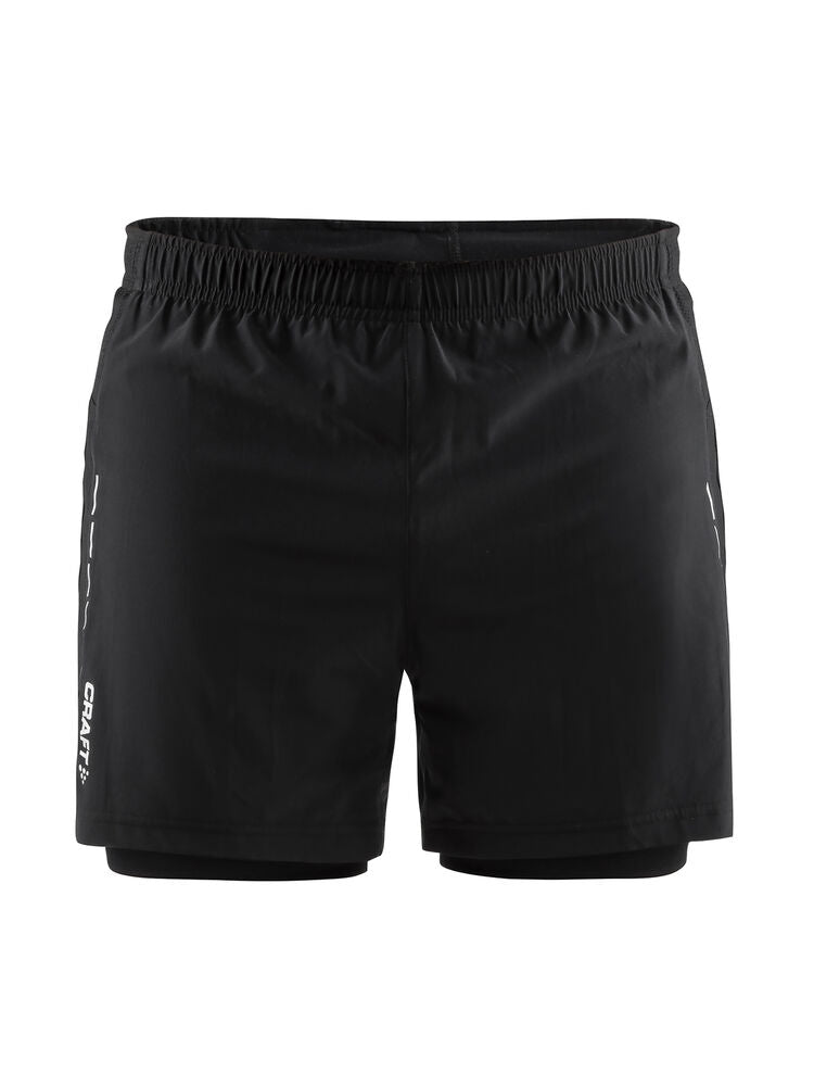 Essential 2-in-1 Shorts M von Craft – Black