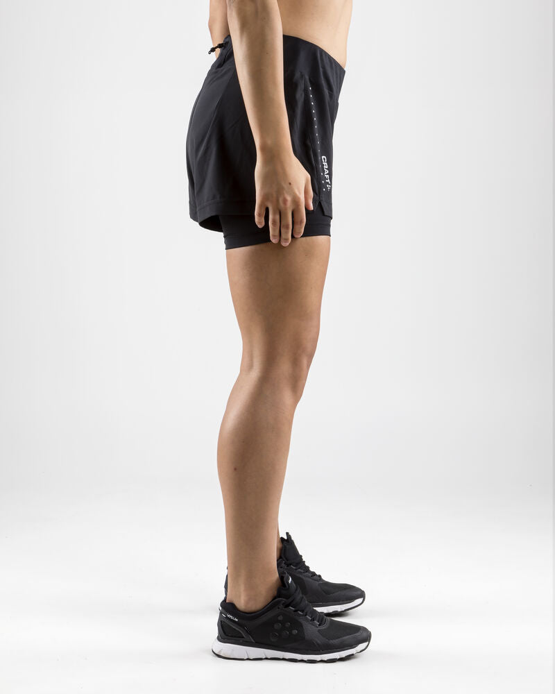 Essential 2-in-1 Shorts W von Craft – Black