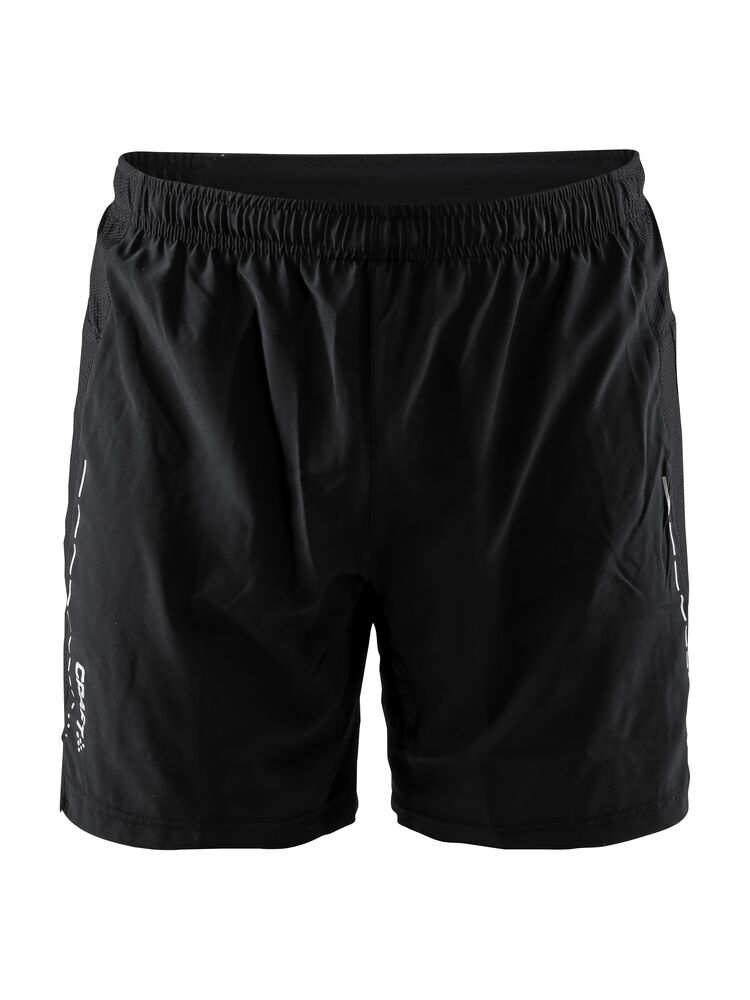 Essential 7" shorts M von Craft – Black