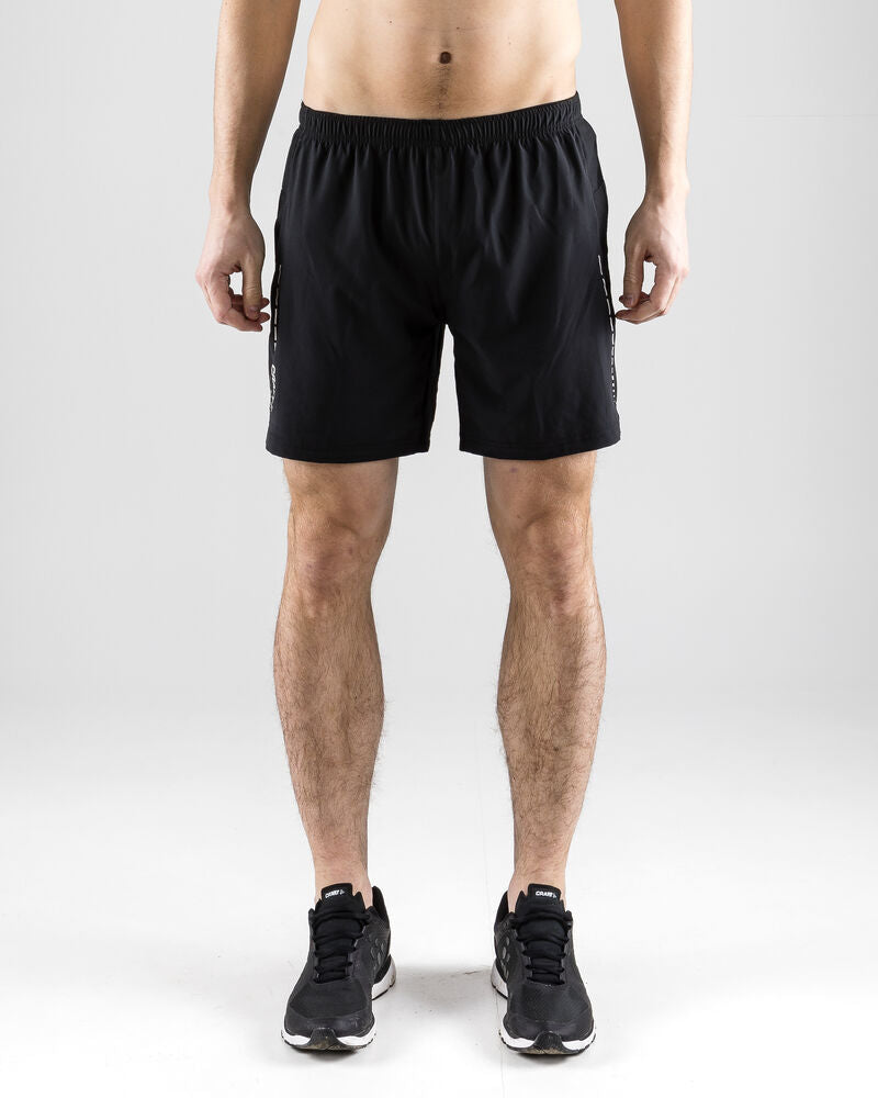 Essential 7" shorts M von Craft – Black
