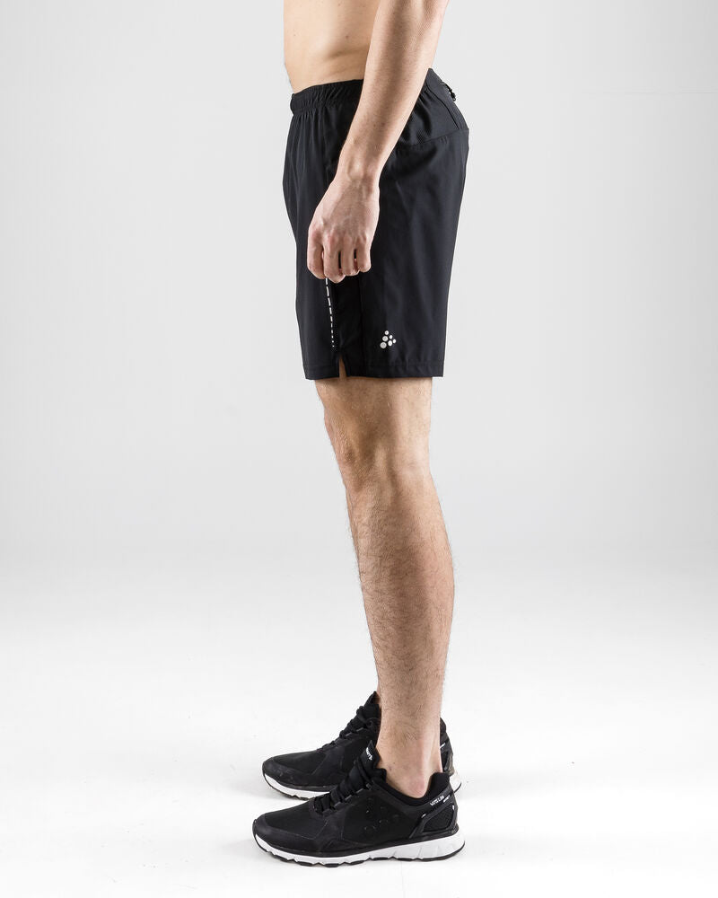 Essential 7" shorts M von Craft – Black