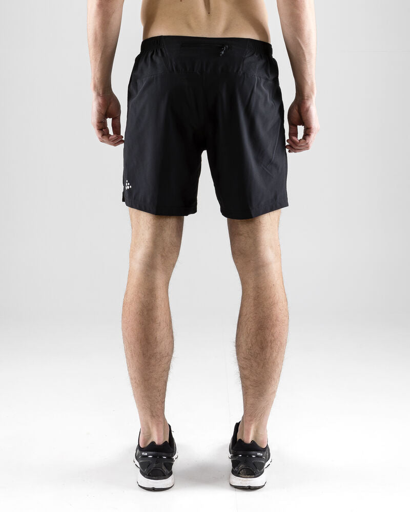 Essential 7" shorts M von Craft – Black