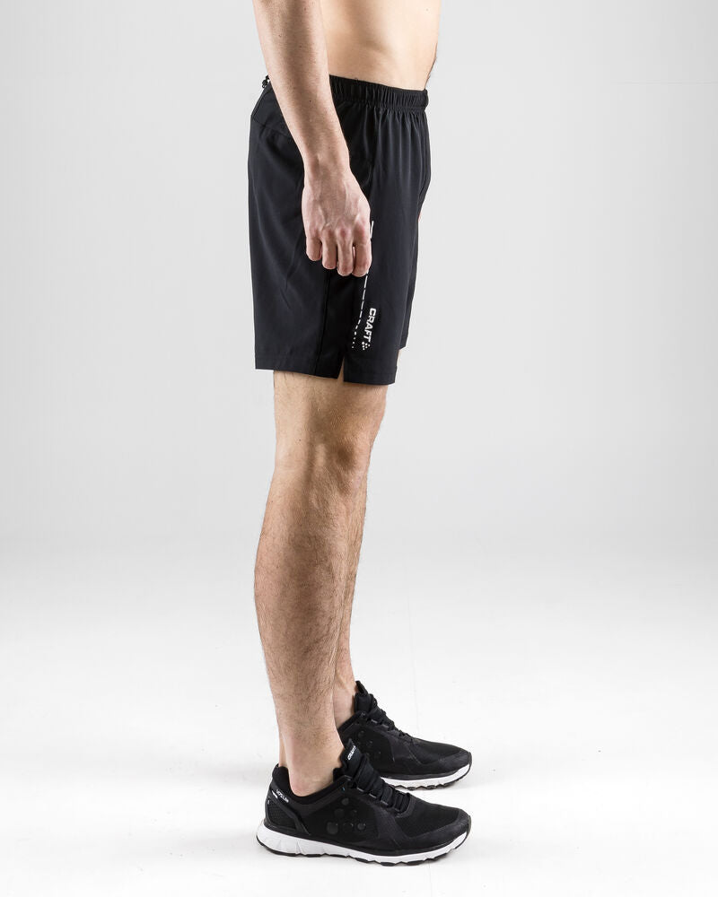 Essential 7" shorts M von Craft – Black