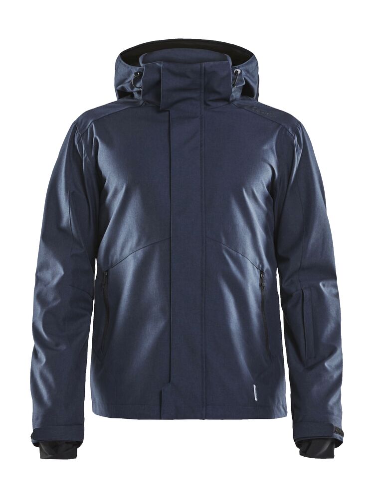 Mountain Jacket M von Craft – Dark Navy Melange