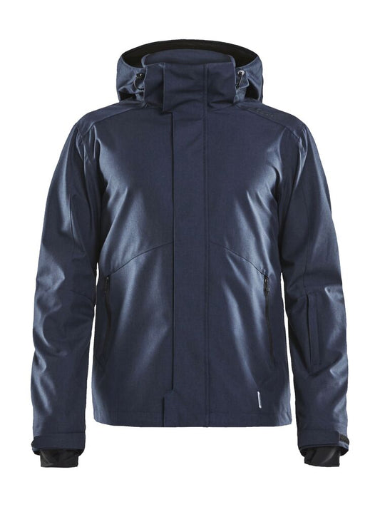 Mountain Jacket M von Craft – Dark Navy Melange