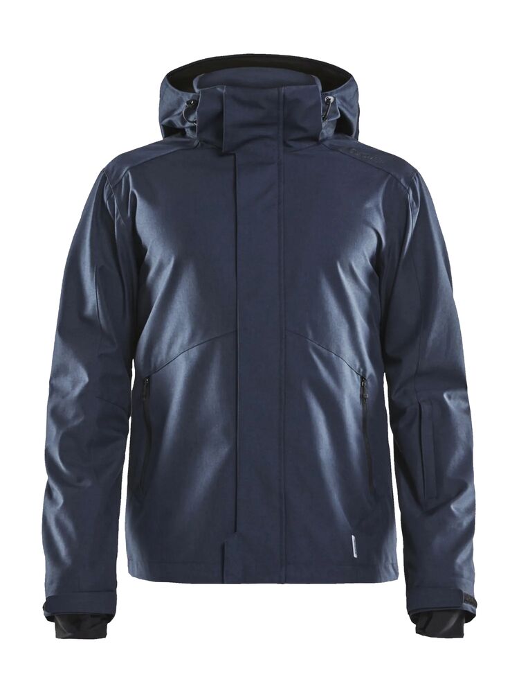 Mountain Jacket M von Craft – Dark Navy Melange