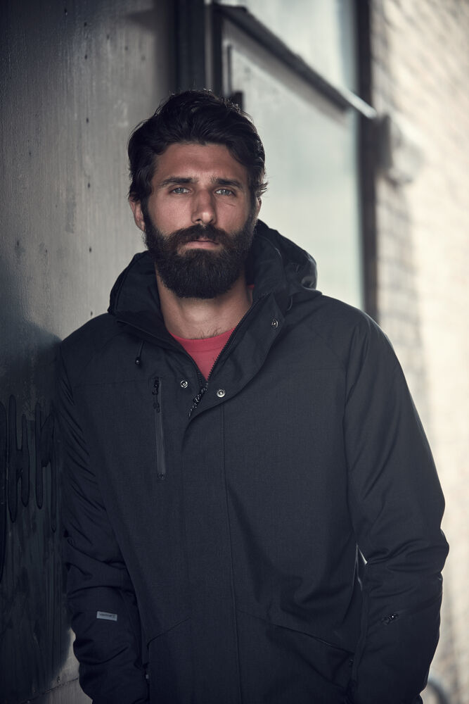 Mountain Jacket M von Craft – Dark Navy Melange