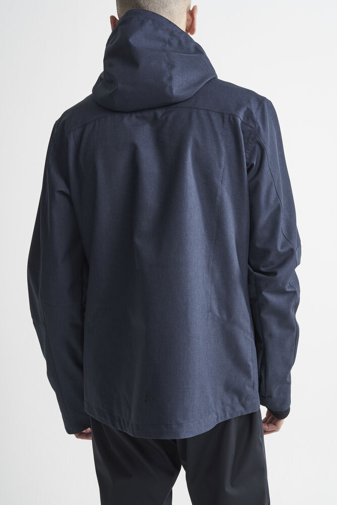 Mountain Jacket M von Craft – Dark Navy Melange