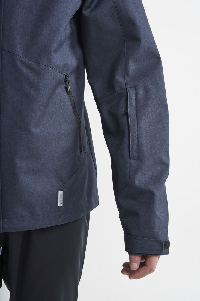 Mountain Jacket M von Craft – Dark Navy Melange