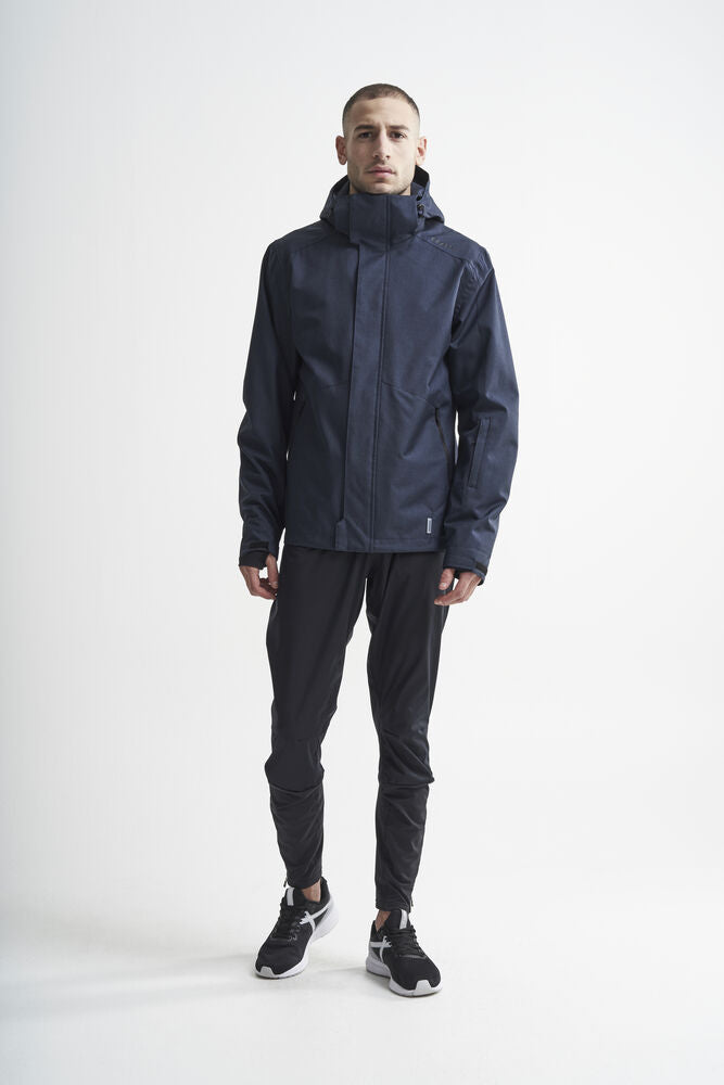 Mountain Jacket M von Craft – Dark Navy Melange