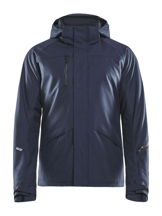 Mountain Padded Jacket M von Craft – Dark Navy Melange