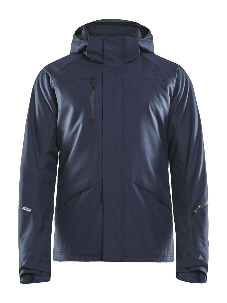 Mountain Padded Jacket M von Craft – Dark Navy Melange