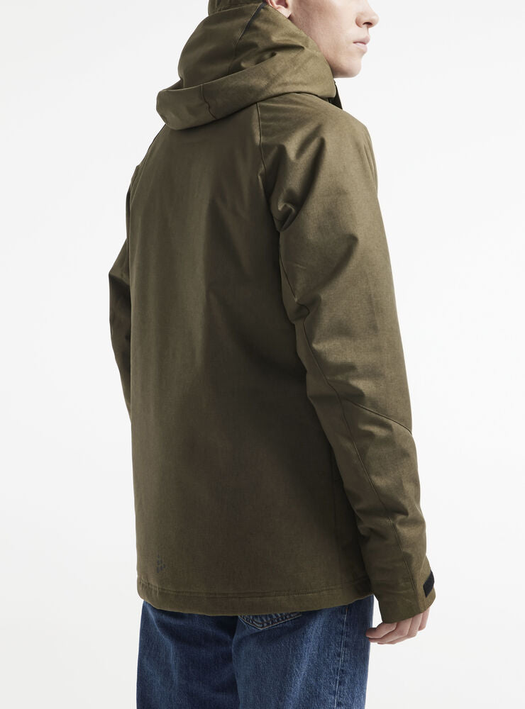 Mountain Padded Jacket M von Craft – Dark Navy Melange