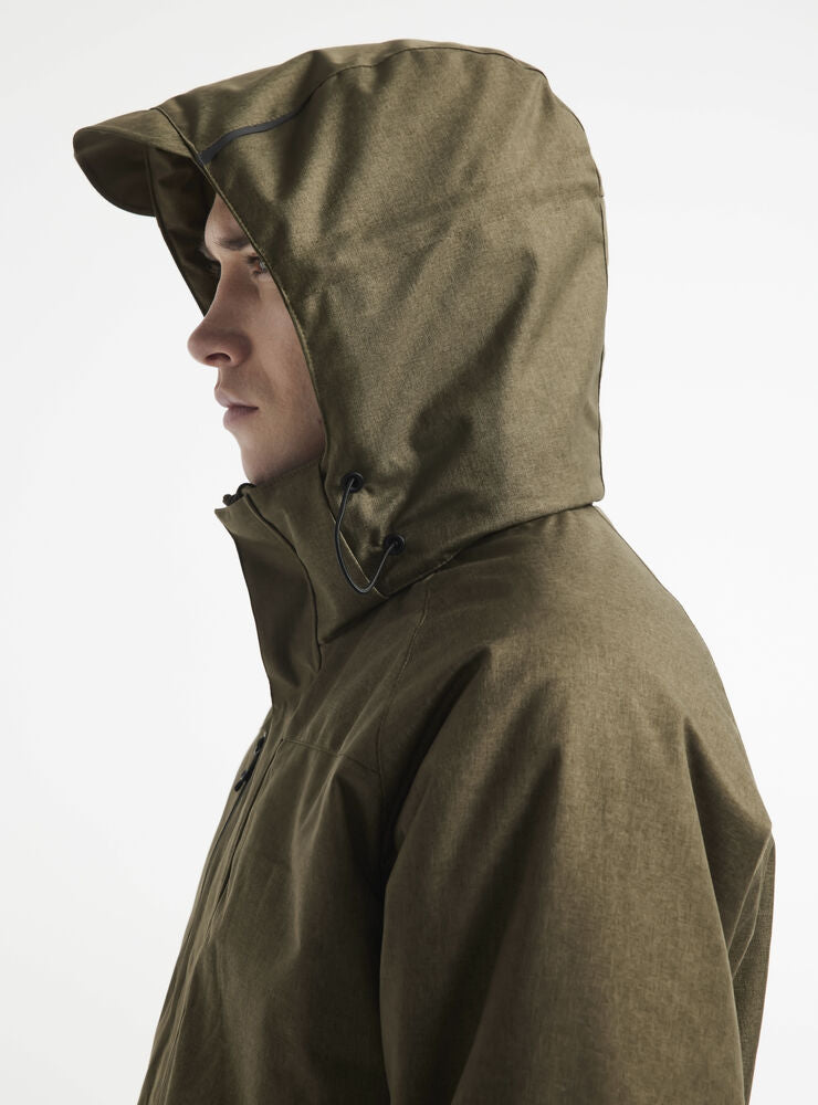 Mountain Padded Jacket M von Craft – Dark Navy Melange