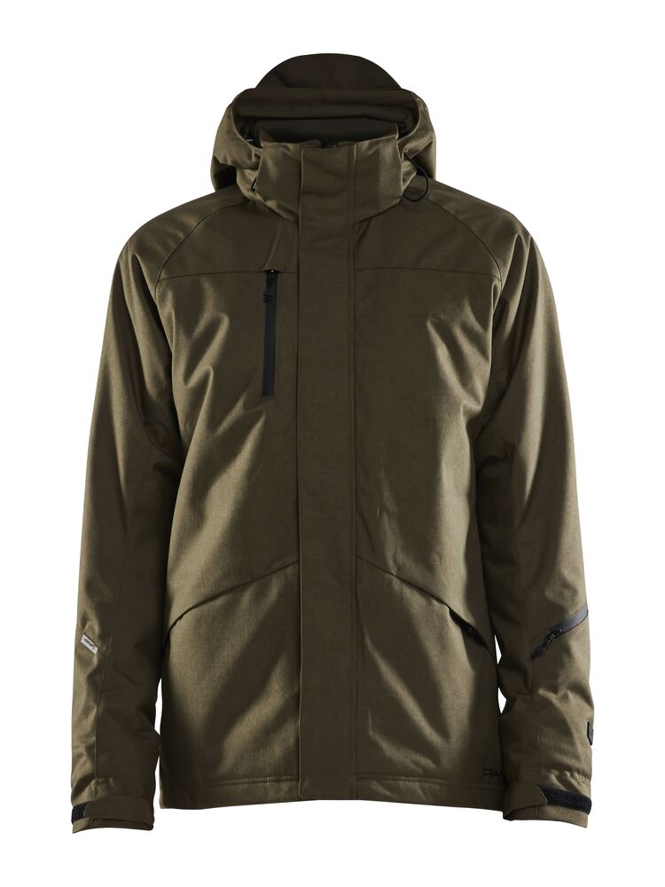 Mountain Padded Jacket M von Craft – Dark Navy Melange