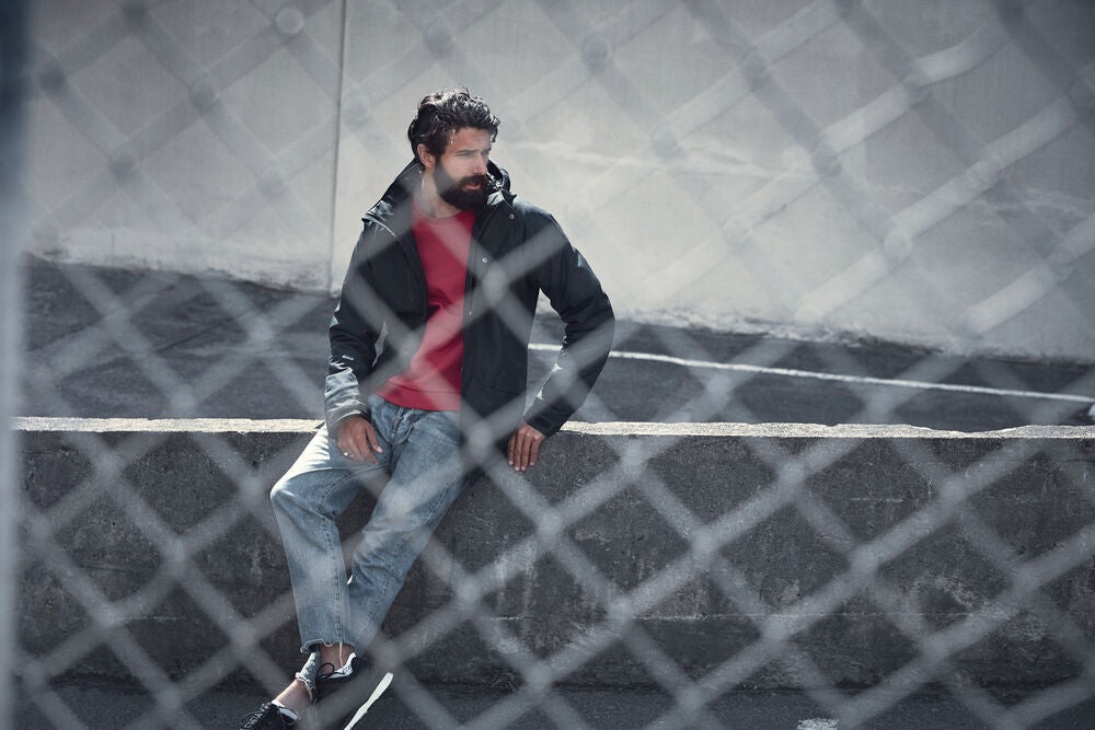 Mountain Padded Jacket M von Craft – Dark Navy Melange