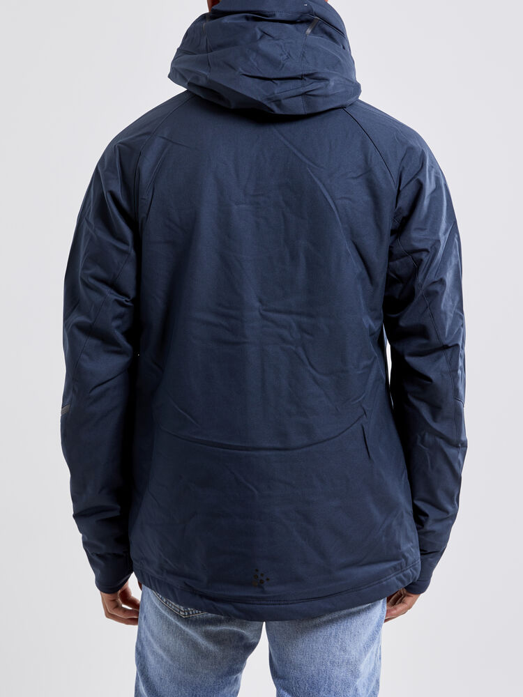 Mountain Padded Jacket M von Craft – Dark Navy Melange