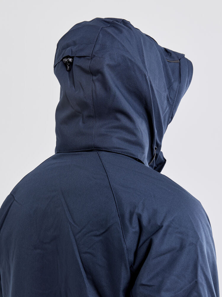 Mountain Padded Jacket M von Craft – Dark Navy Melange